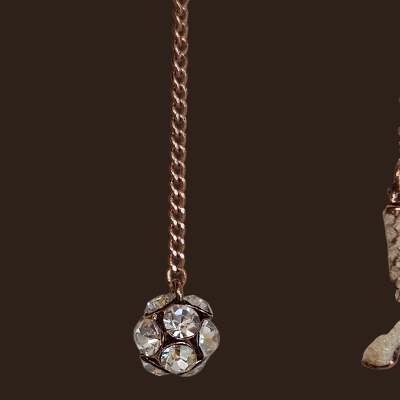 👓💖👗Betsey Mismatched Colorful Eyeglasses Dress Boot Disco Ball Earrings NWOT - Picture 6 of 9